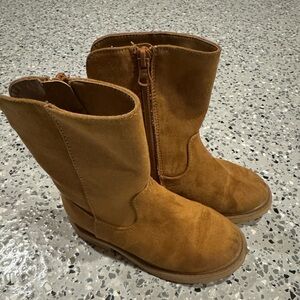 Cat & Jack Brown Kids Boots